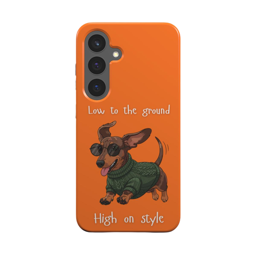 Dachshund "High on Style" Tough Case