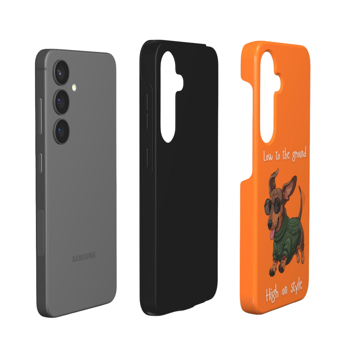 Dachshund "High on Style" Tough Case